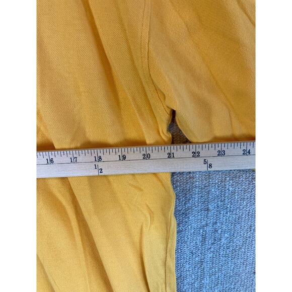 VTG Mens Sz XL ANTIGUA Yellow University of Washington Polo Shirt‎ Short Sleeve - Picture 4 of 6